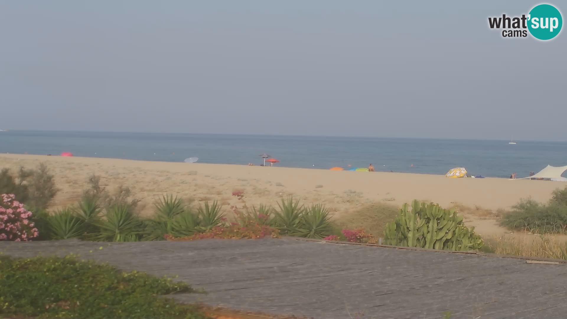 Live Webcam Marina di Orosei – beach in Sardinia – Italy
