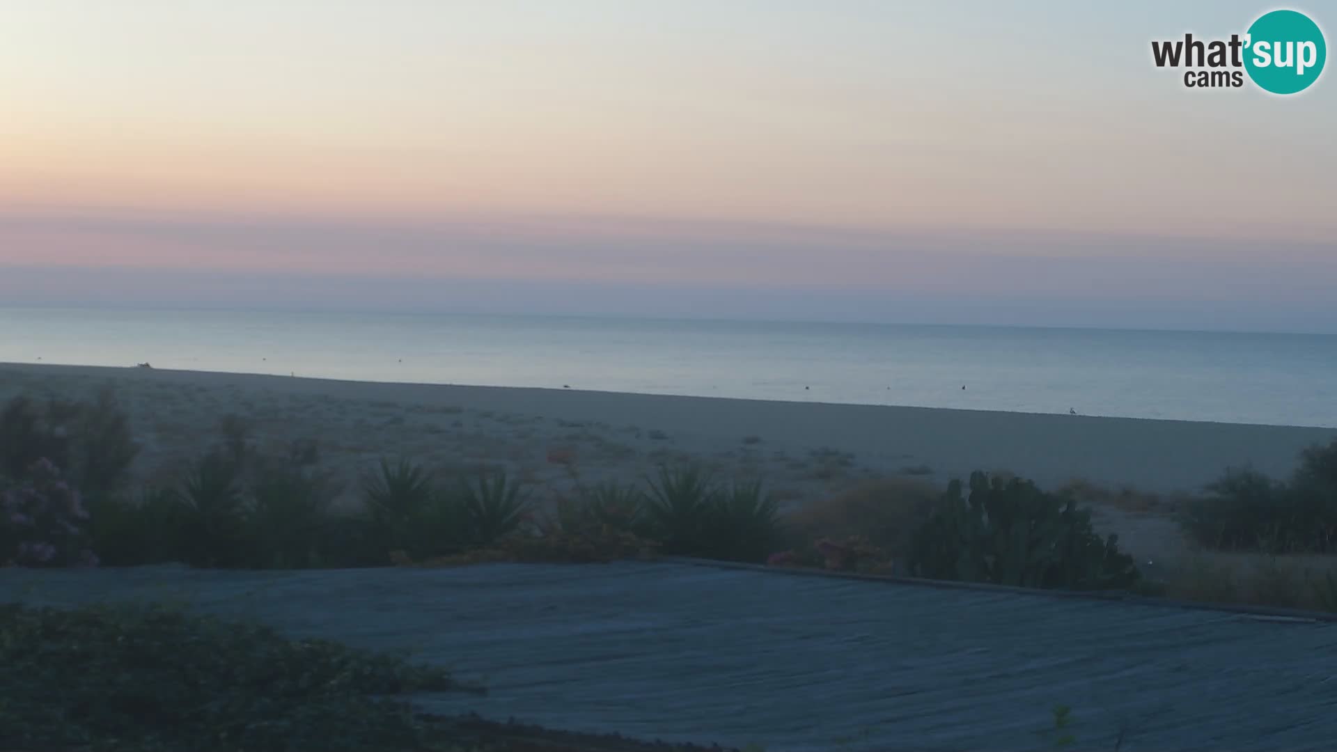 Live Webcam Marina di Orosei – beach in Sardinia – Italy