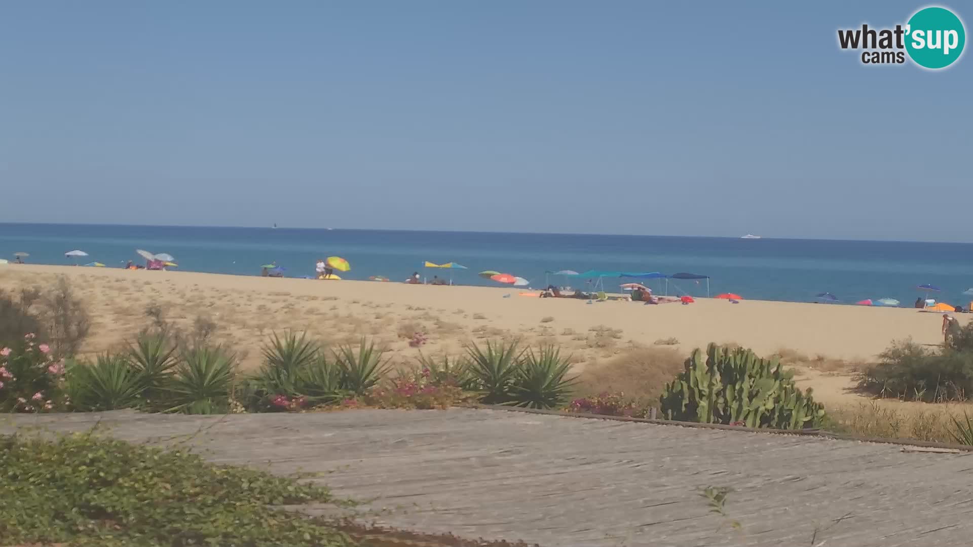 Marina di Orosei webcam – Strand in Sardinien – Italien