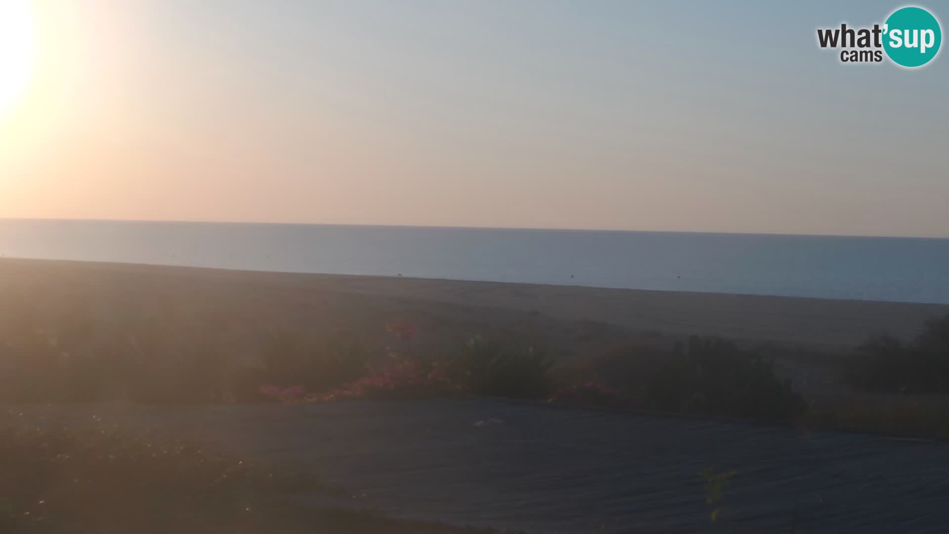 Live Webcam Marina di Orosei – beach in Sardinia – Italy