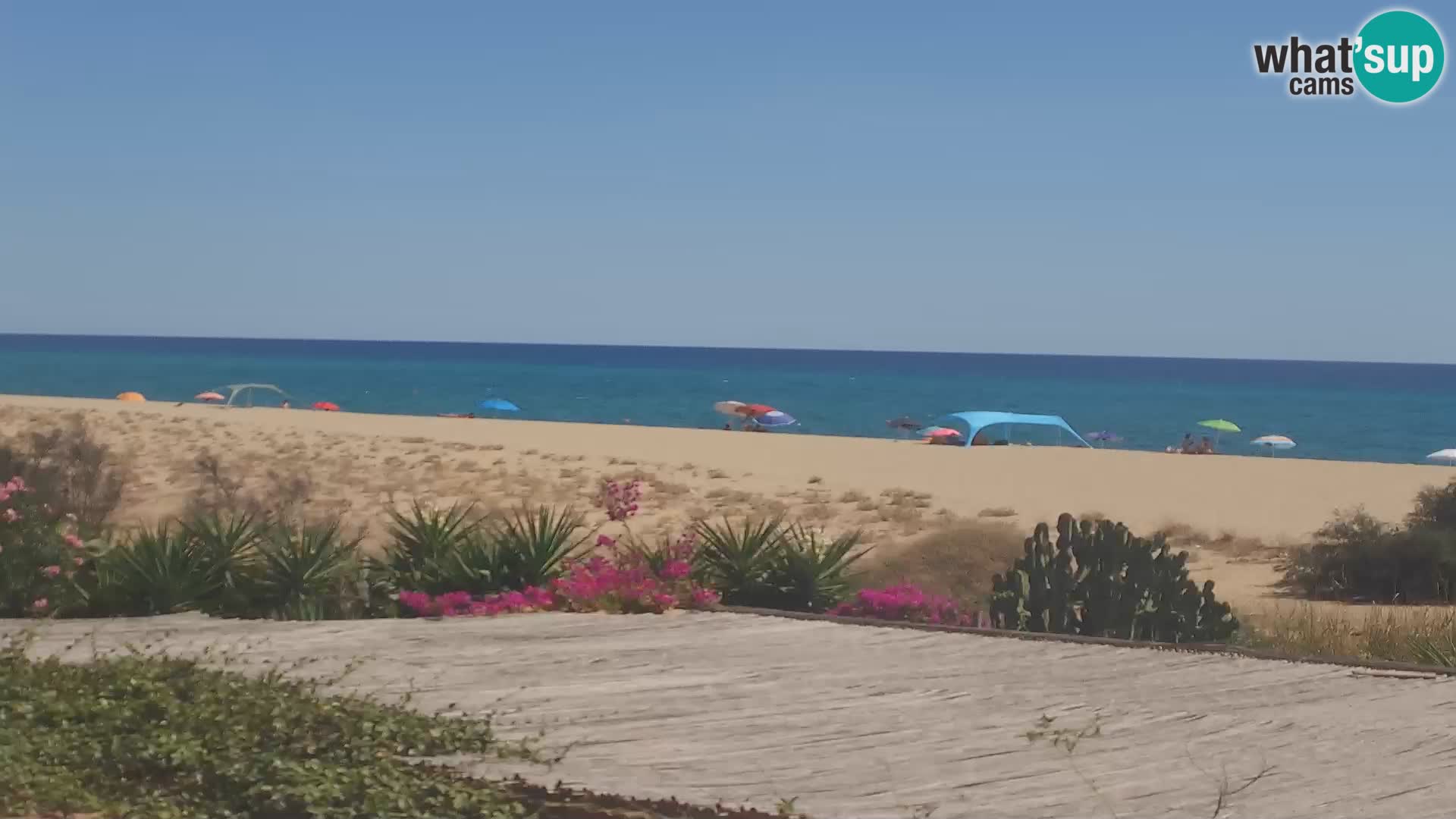 Live Webcam Marina di Orosei – spiaggia in Sardegna