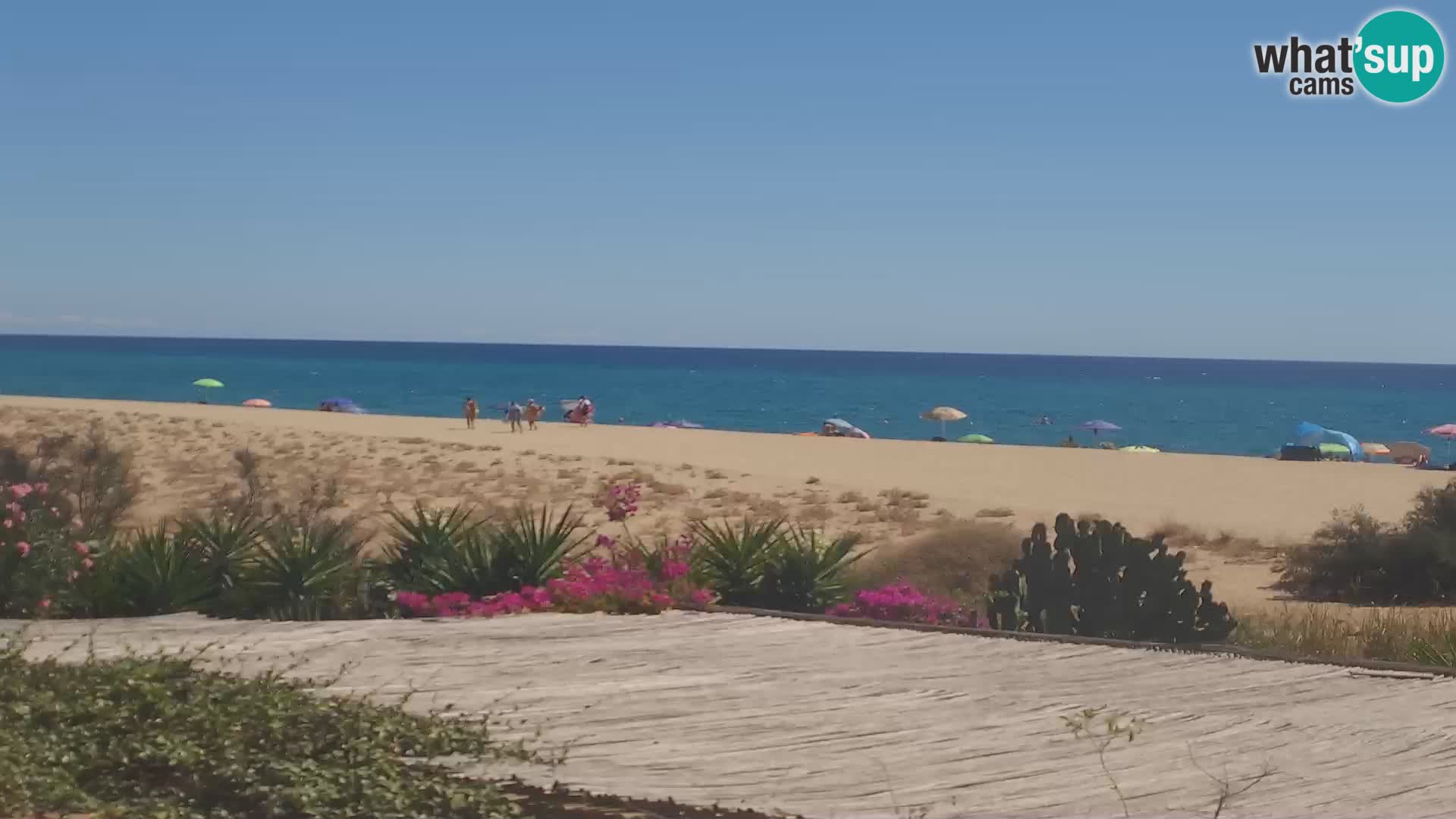 Marina di Orosei webcam – Strand in Sardinien – Italien