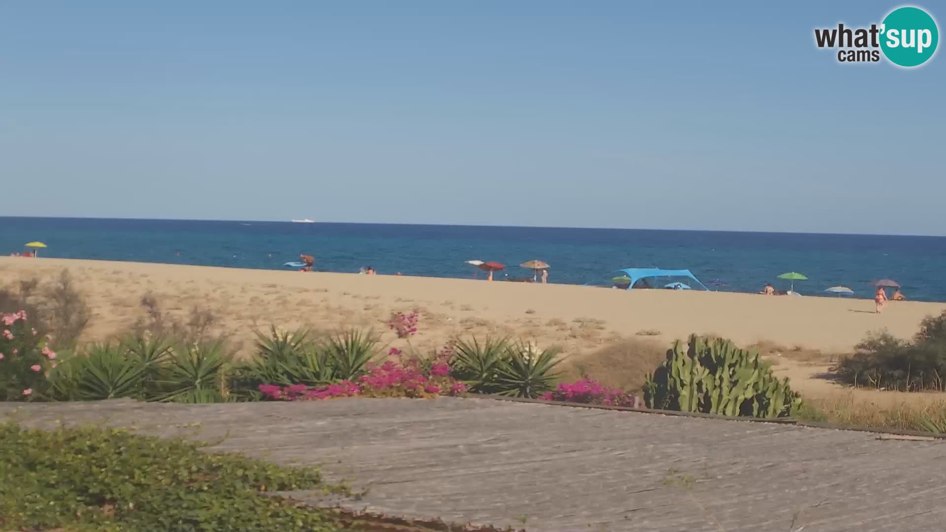Camera en vivo Marina di Orosei – playa in Cerdeña – Italia
