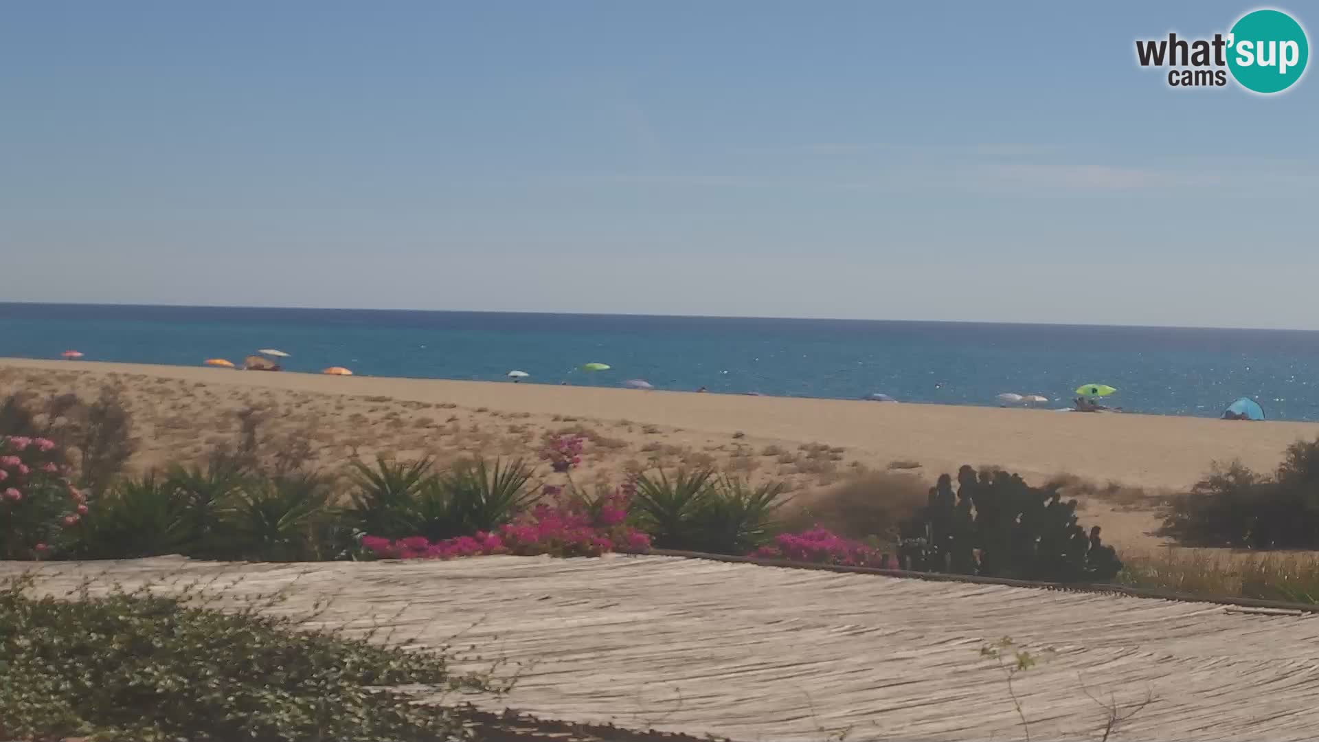 Web kamera Marina di Orosei – plaža u Sardiniji – Italija