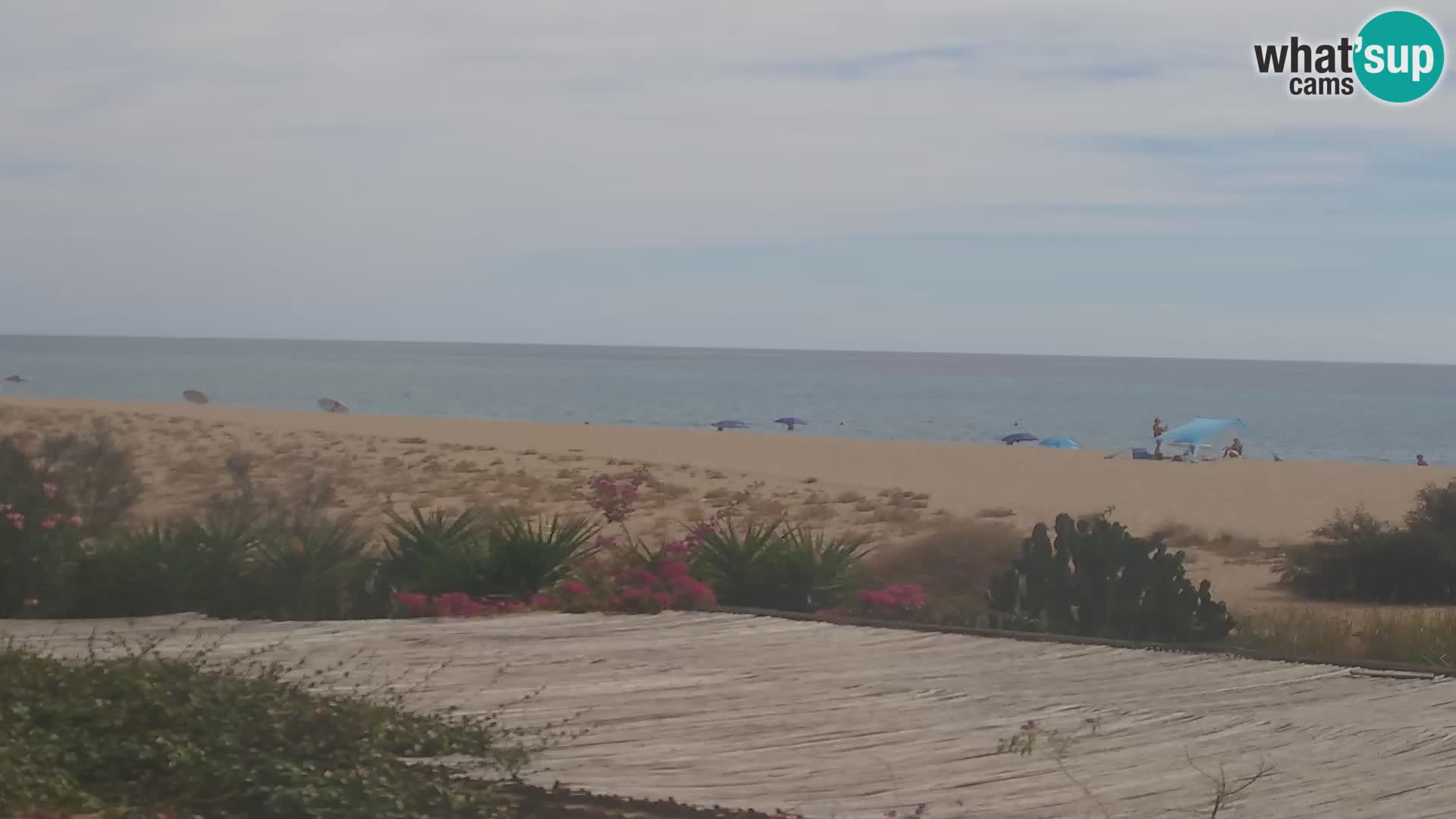 Camera en vivo Marina di Orosei – playa in Cerdeña – Italia