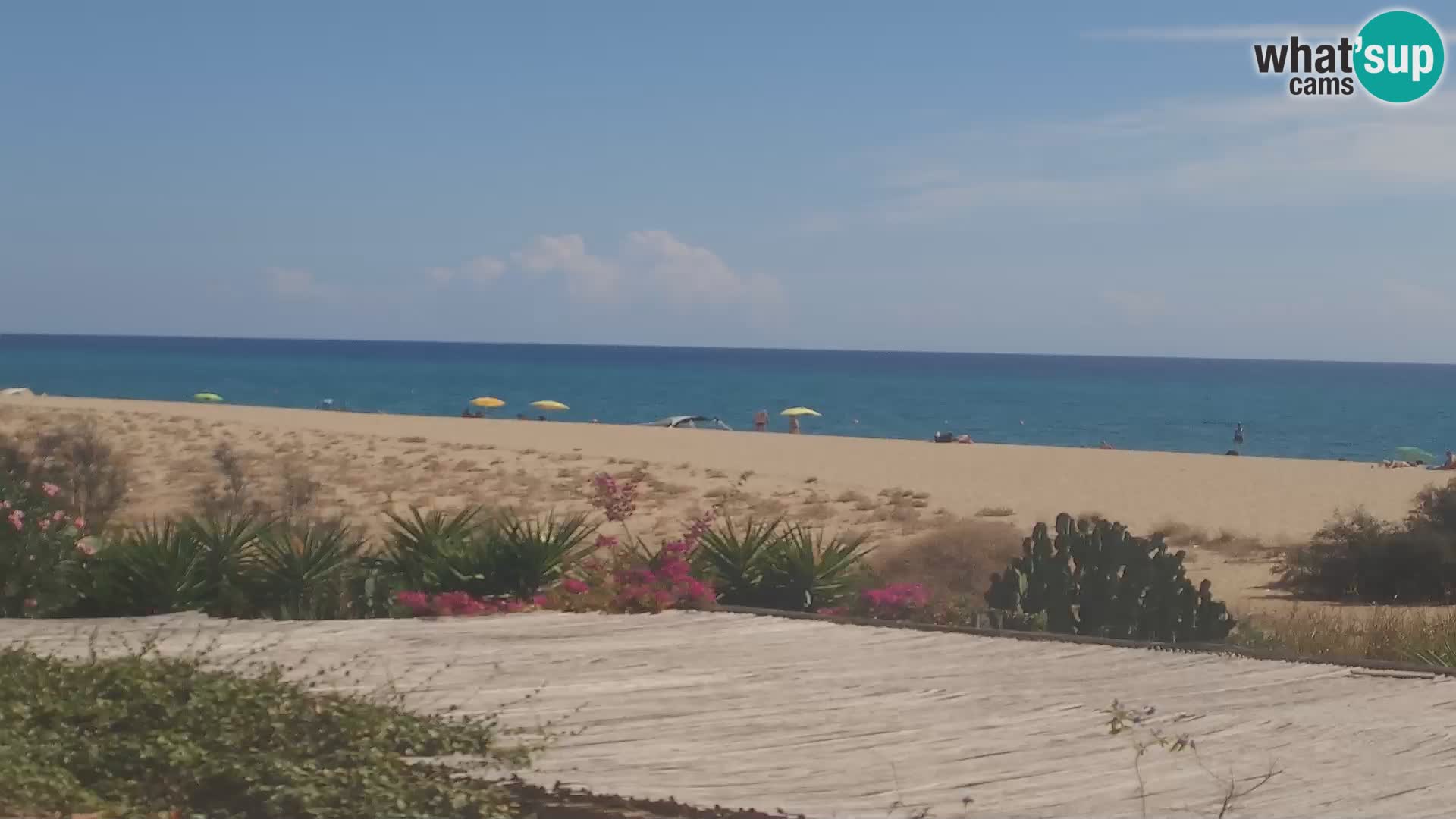 Marina di Orosei webcam – Strand in Sardinien – Italien