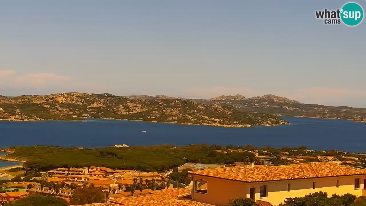 LIVE de la Sardaigne livecam Palau – Superbe panorama