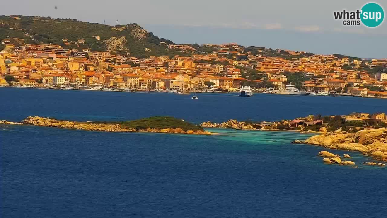 LIVE Sardinia Webcam Palau – Panoramic View
