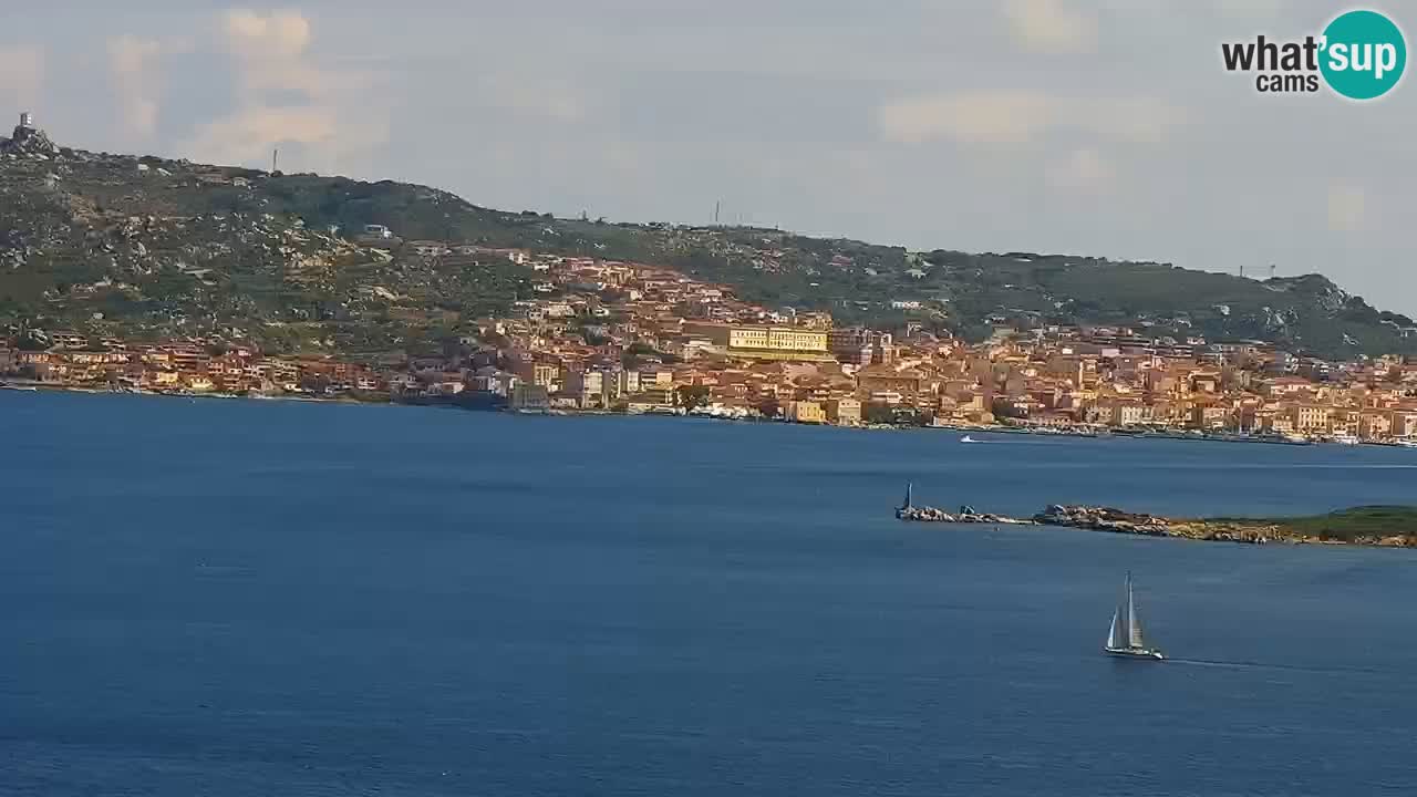 LIVE de la Sardaigne livecam Palau – Superbe panorama