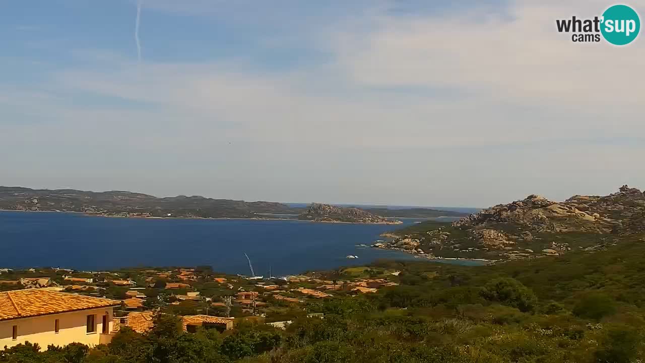 LIVE Sardinia webcam Palau – Panorama impresionante