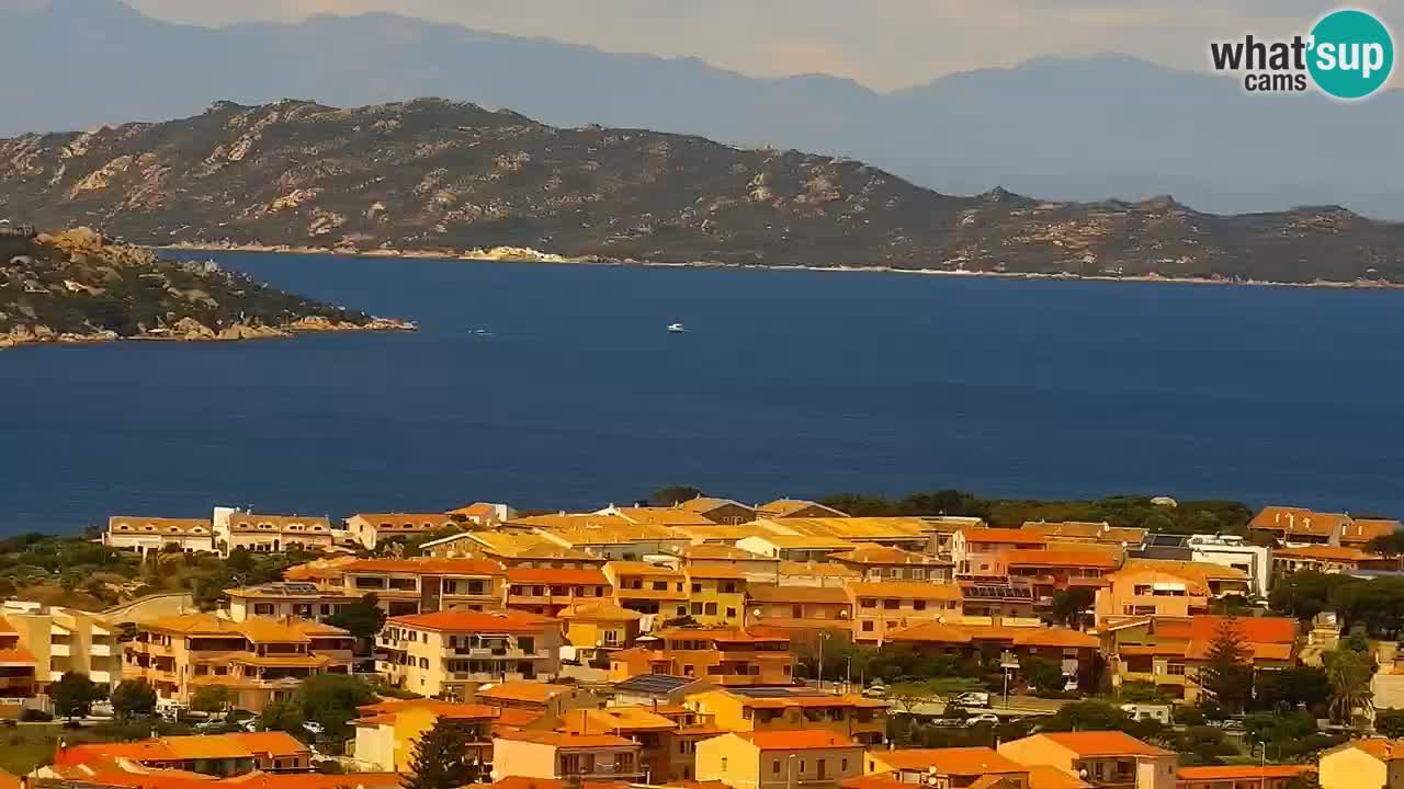 LIVE Sardinia webcam Palau – Panorama impresionante