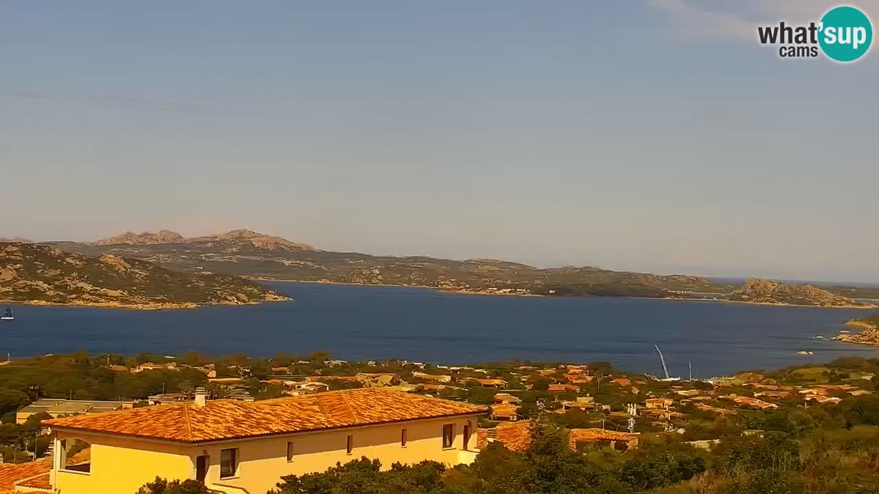 LIVE Sardinia webcam Palau – Panorama impresionante