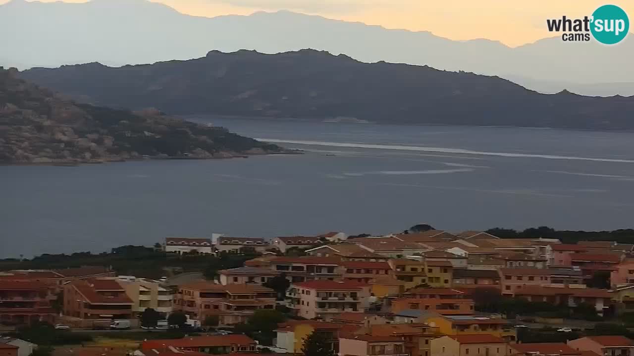 Sardinija v živo spletna kamera Palau – Panoramski pogled