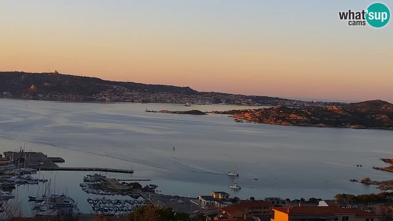 LIVE Sardinia Webcam Palau – Panoramic View