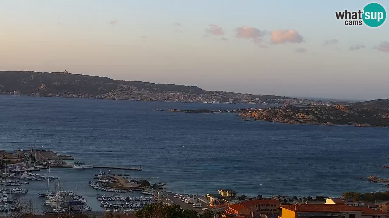 LIVE Sardinien webcam Palau – Panoramablick