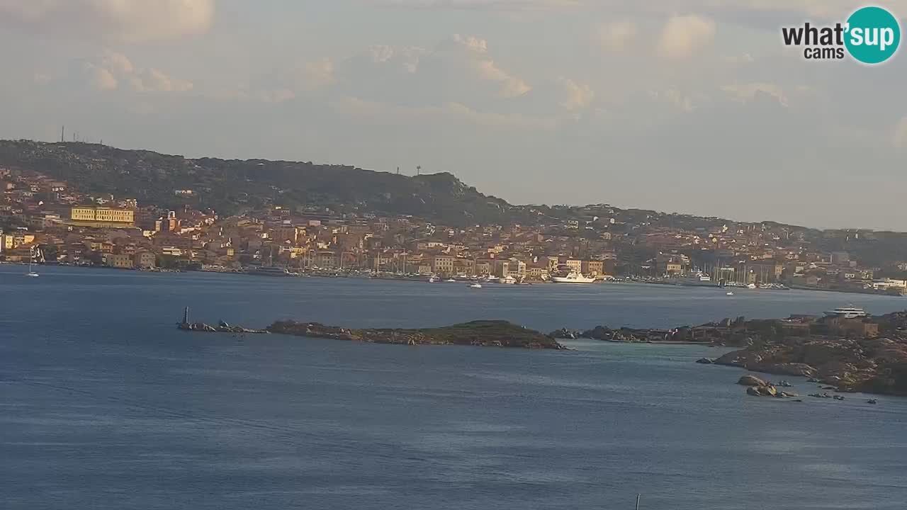 LIVE Sardinia Webcam Palau – Panoramic View