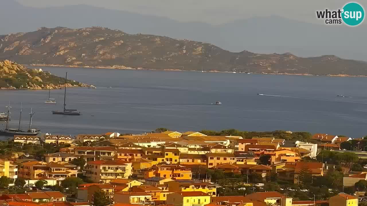 LIVE de la Sardaigne livecam Palau – Superbe panorama