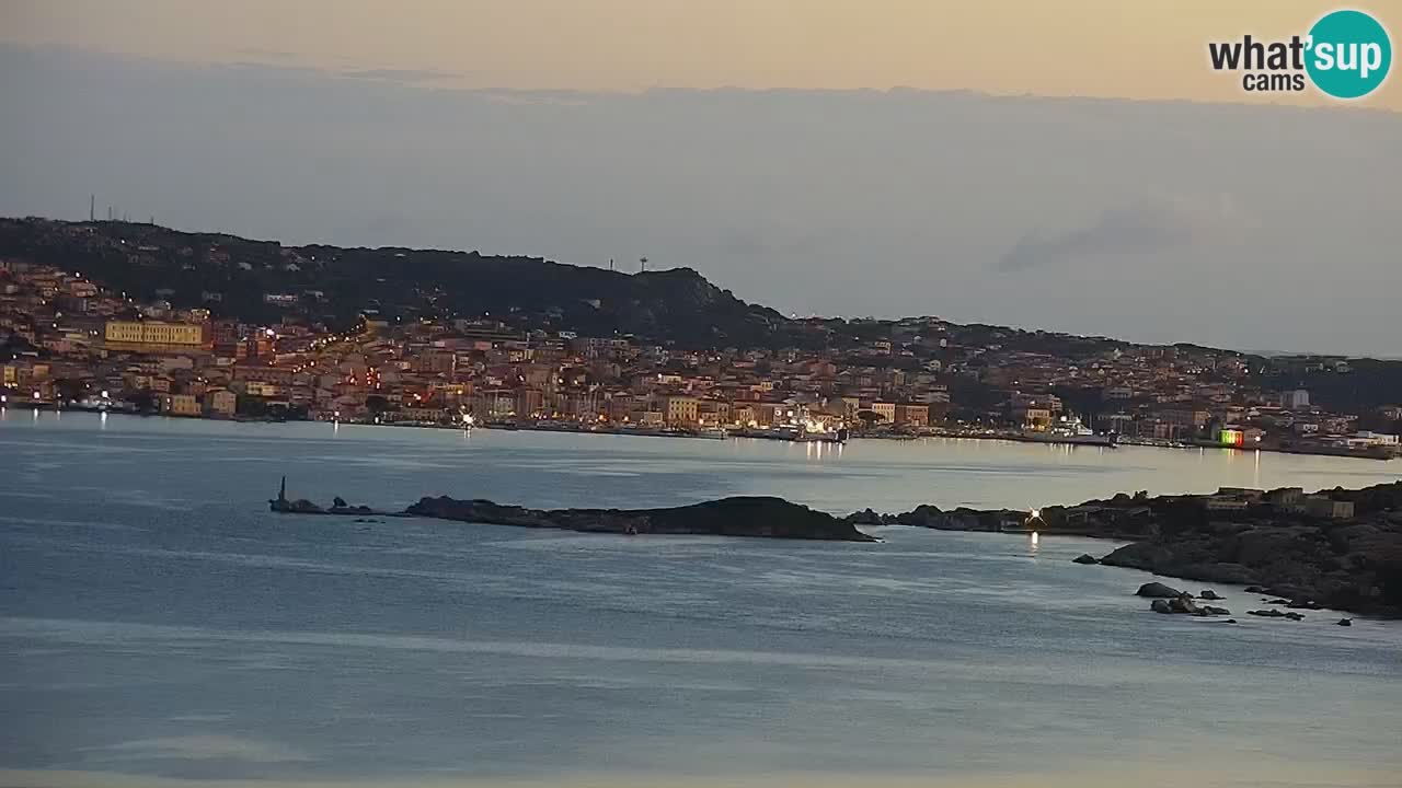 LIVE Sardinia Webcam Palau – Panoramic View