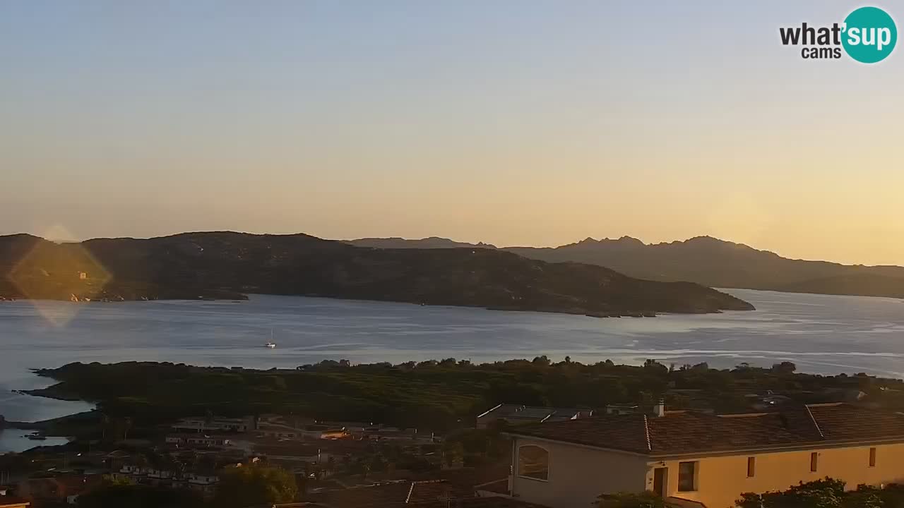 LIVE Sardinia webcam Palau – Panorama impresionante