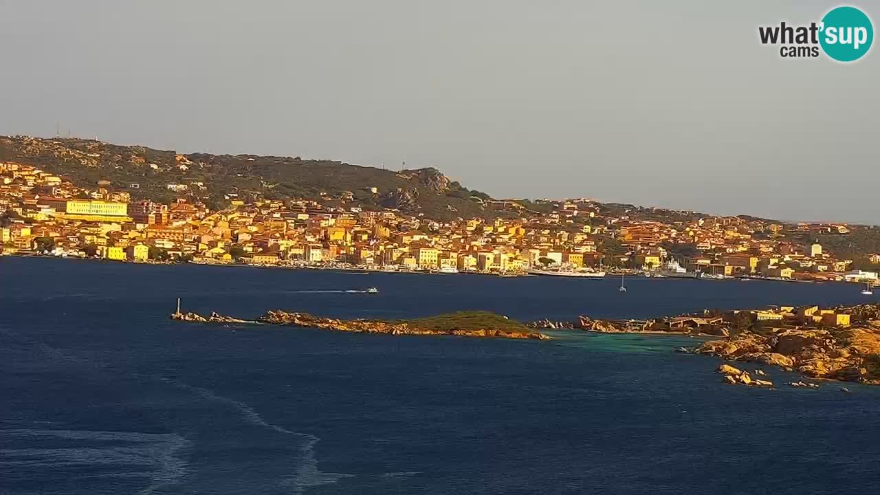 LIVE Sardinia Webcam Palau – Panoramic View