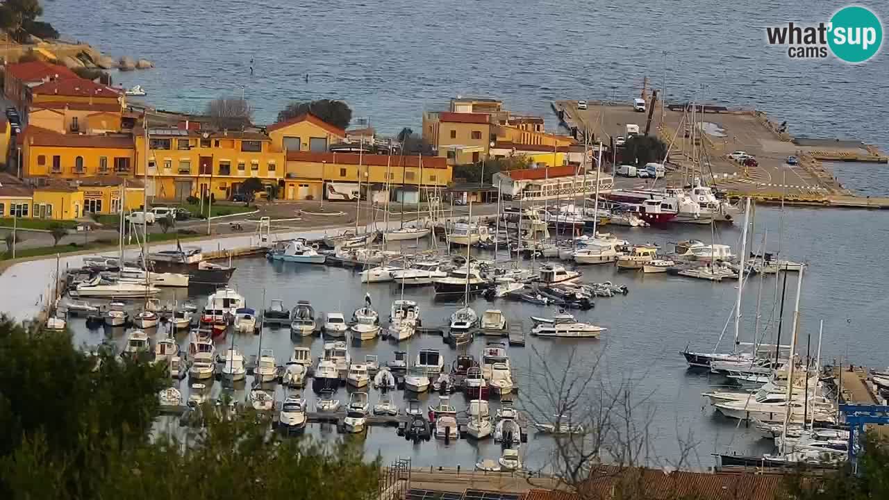 Sardinija u živo web kamera Palau – Panoramski pogled