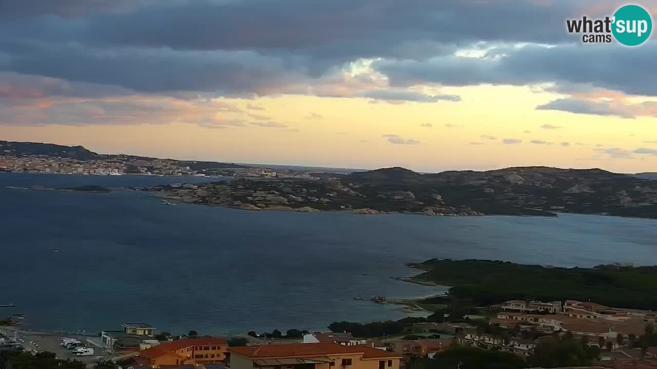 LIVE de la Sardaigne livecam Palau – Superbe panorama