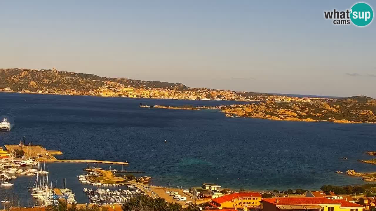 LIVE Sardinia Webcam Palau – Panoramic View