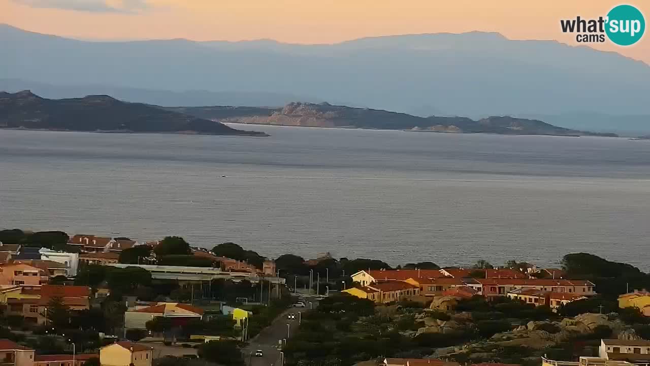 Sardinija v živo spletna kamera Palau – Panoramski pogled