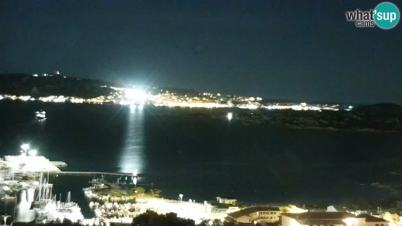 LIVE Sardinia webcam Palau – Panorama impresionante