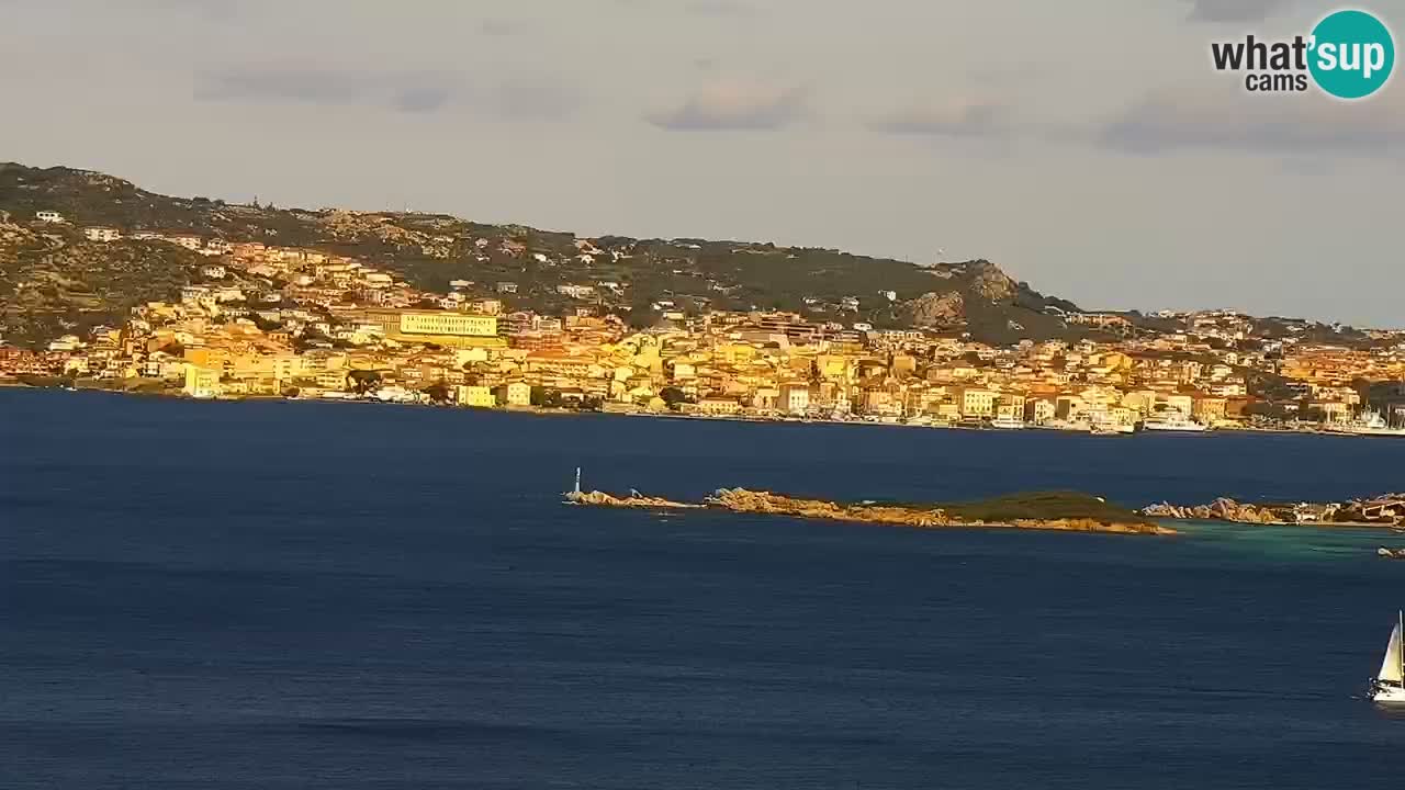 LIVE Sardinia Webcam Palau – Panoramic View