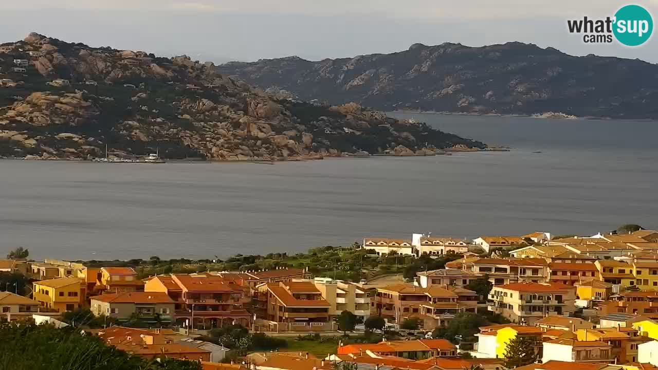 Sardinija v živo spletna kamera Palau – Panoramski pogled