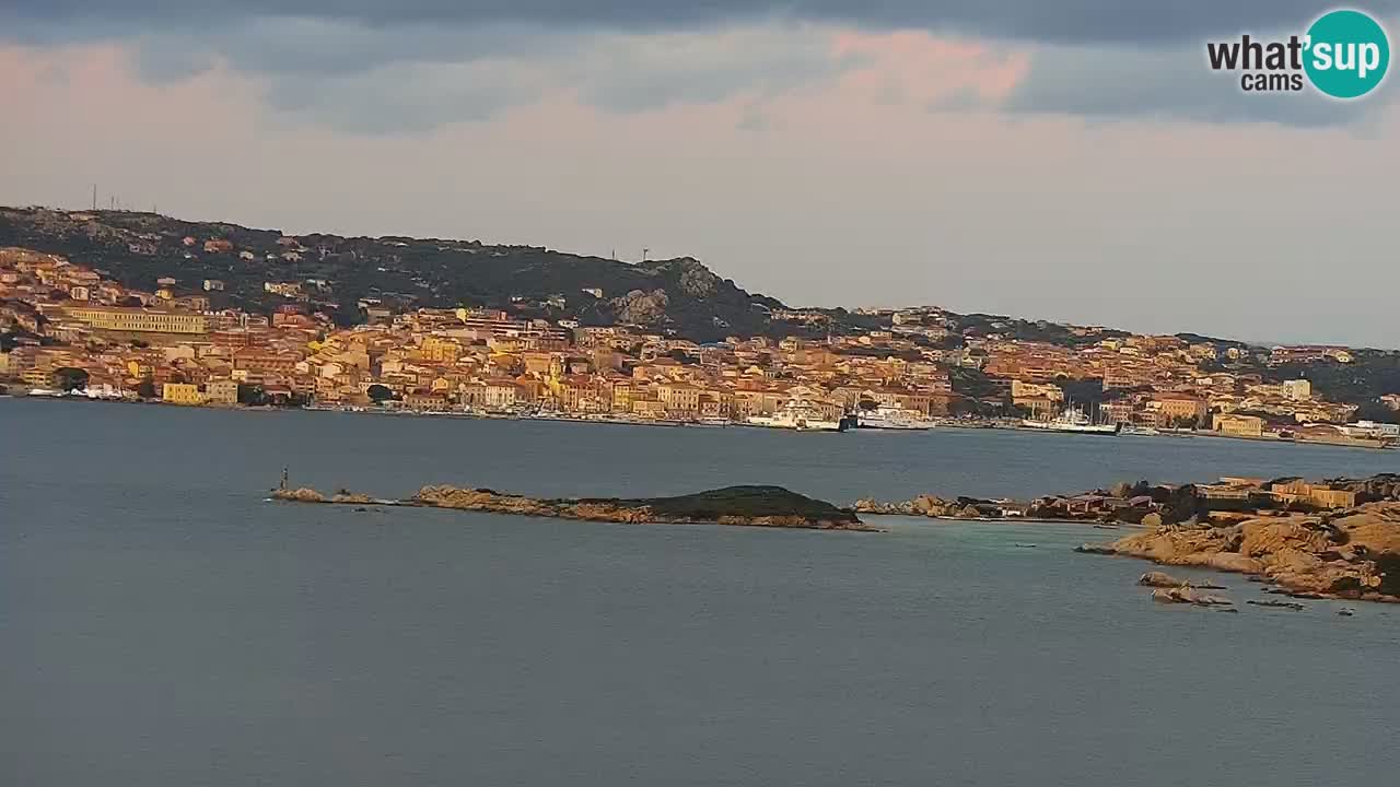 LIVE Sardinia Webcam Palau – Panoramic View