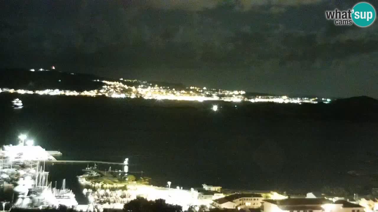 LIVE de la Sardaigne livecam Palau – Superbe panorama