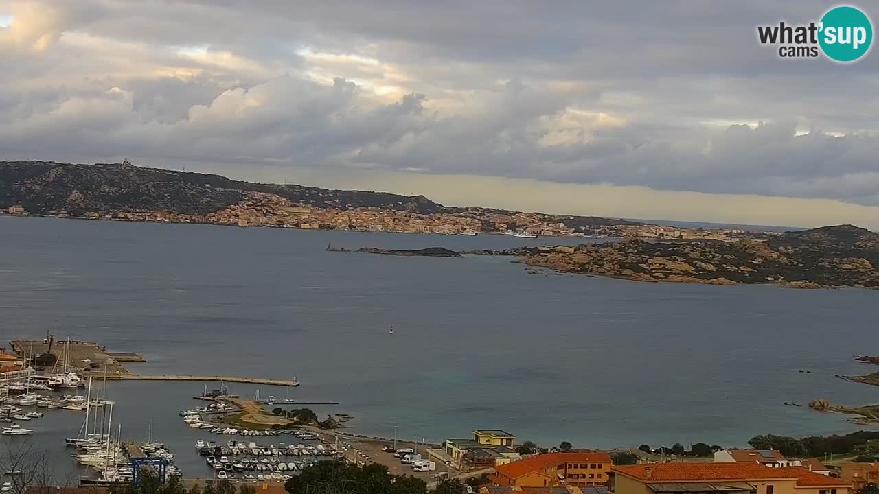 LIVE Sardinien webcam Palau – Panoramablick