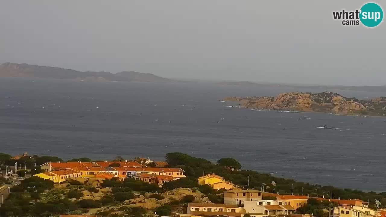 LIVE Sardinien webcam Palau – Panoramablick