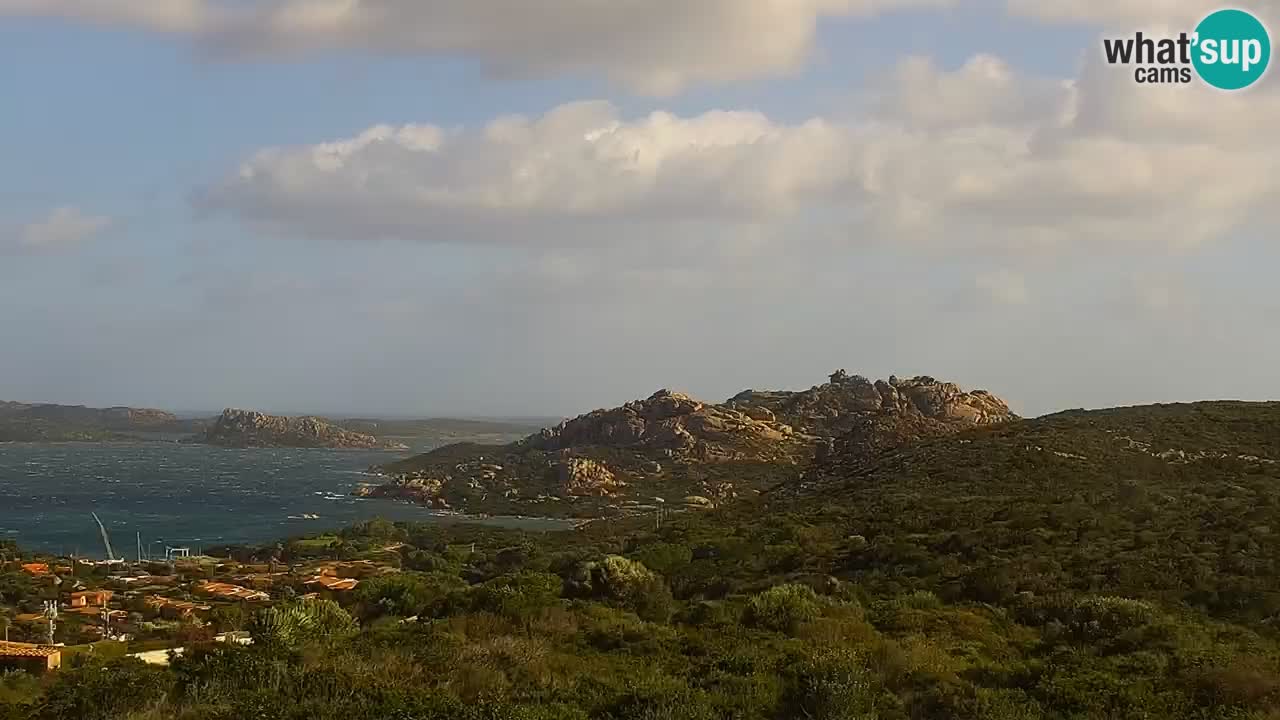 LIVE Sardinien webcam Palau – Panoramablick