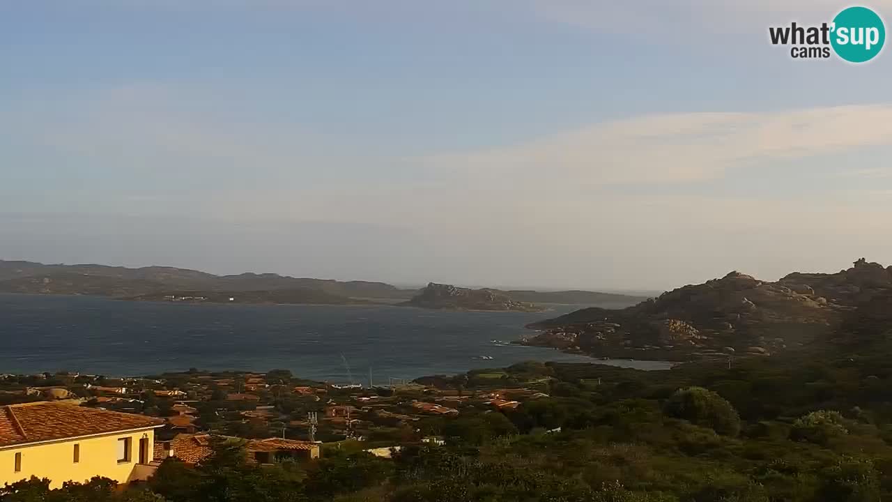 LIVE Sardinia webcam Palau – Panorama impresionante