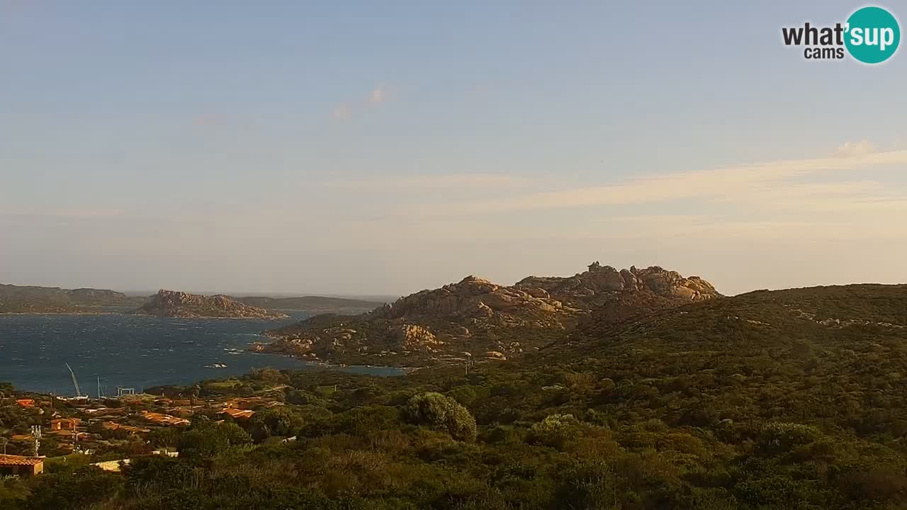 Sardinija v živo spletna kamera Palau – Panoramski pogled