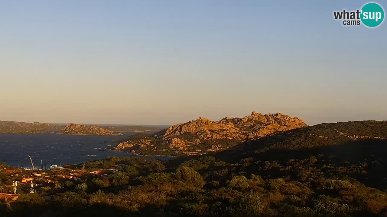 LIVE Sardinia webcam Palau – Panorama impresionante