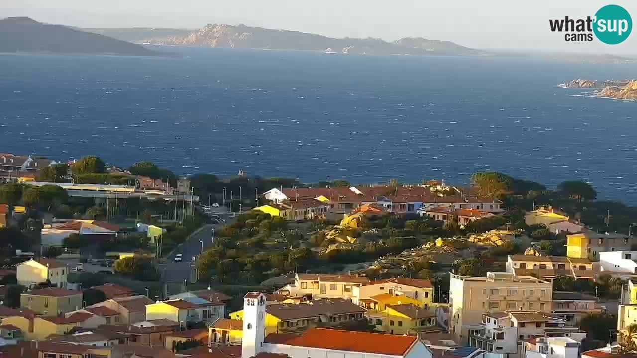 LIVE Sardinia webcam Palau – Panorama impresionante