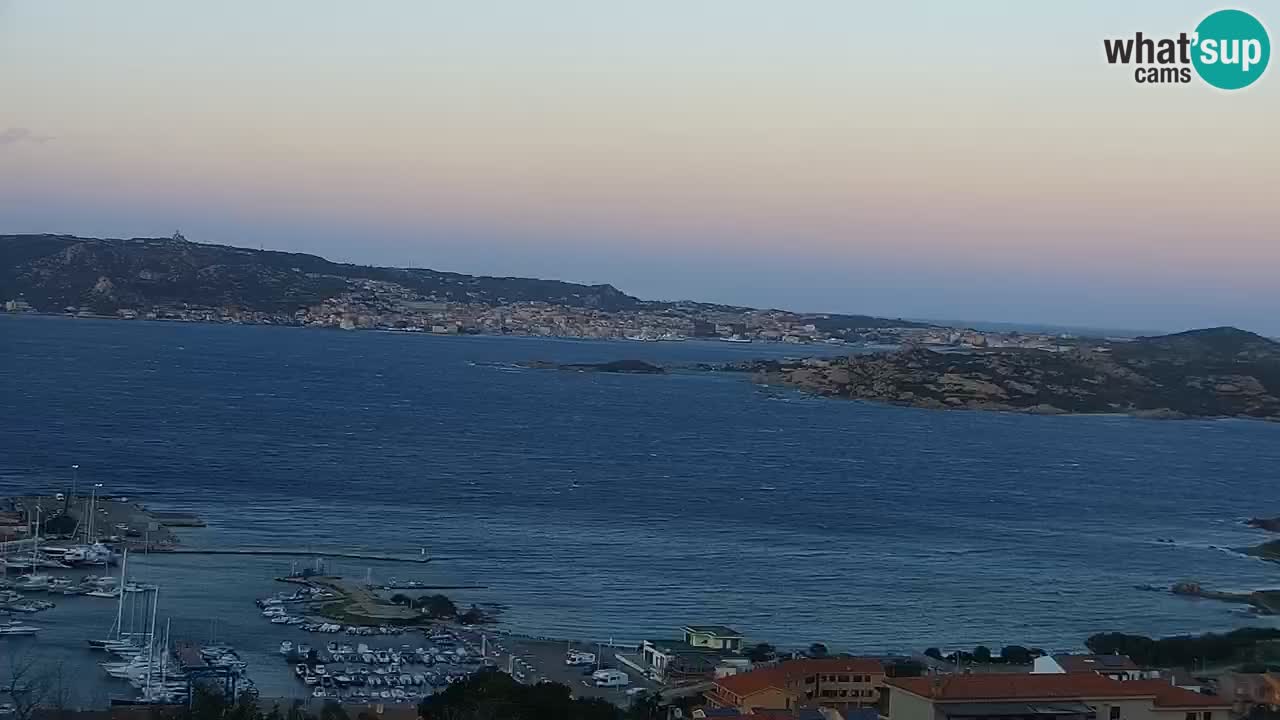 LIVE Sardinia webcam Palau – Panorama impresionante