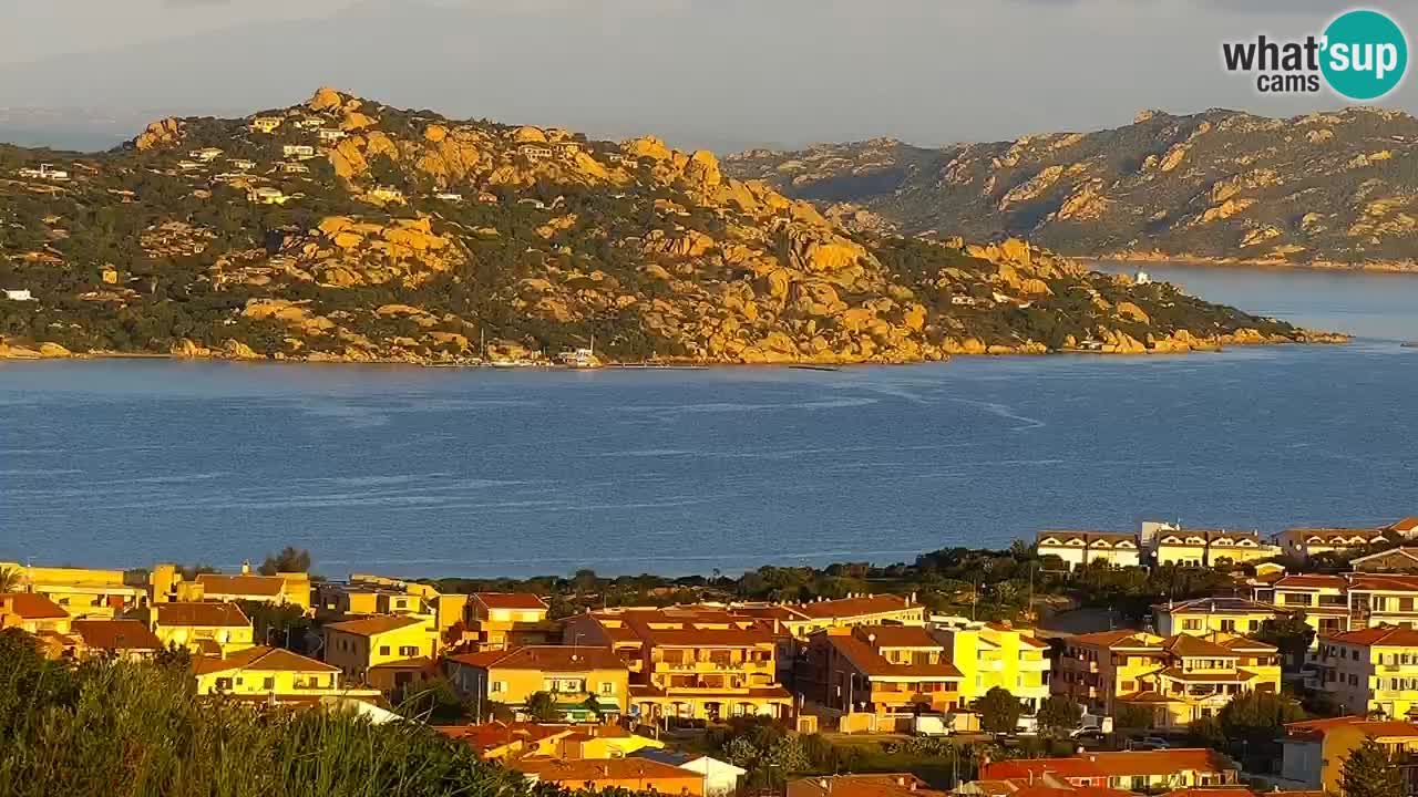 LIVE Sardinien webcam Palau – Panoramablick