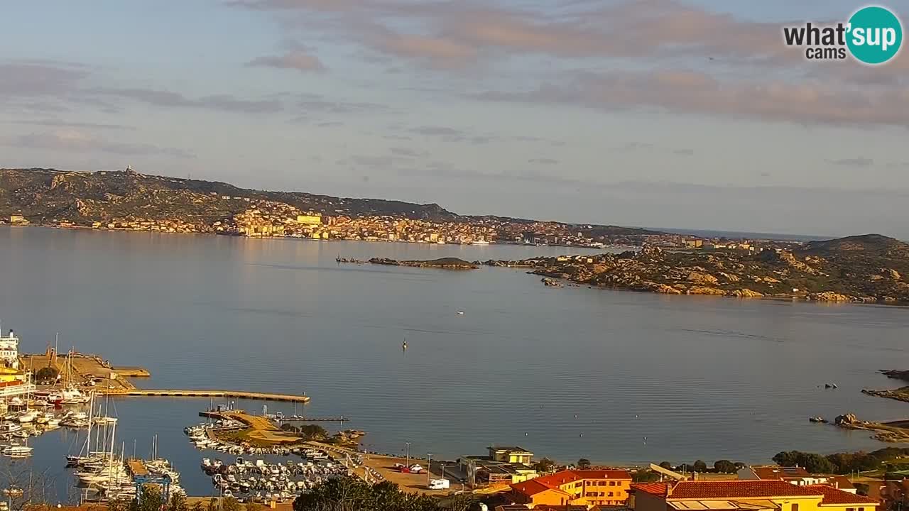 LIVE Sardinia webcam Palau – Panorama impresionante