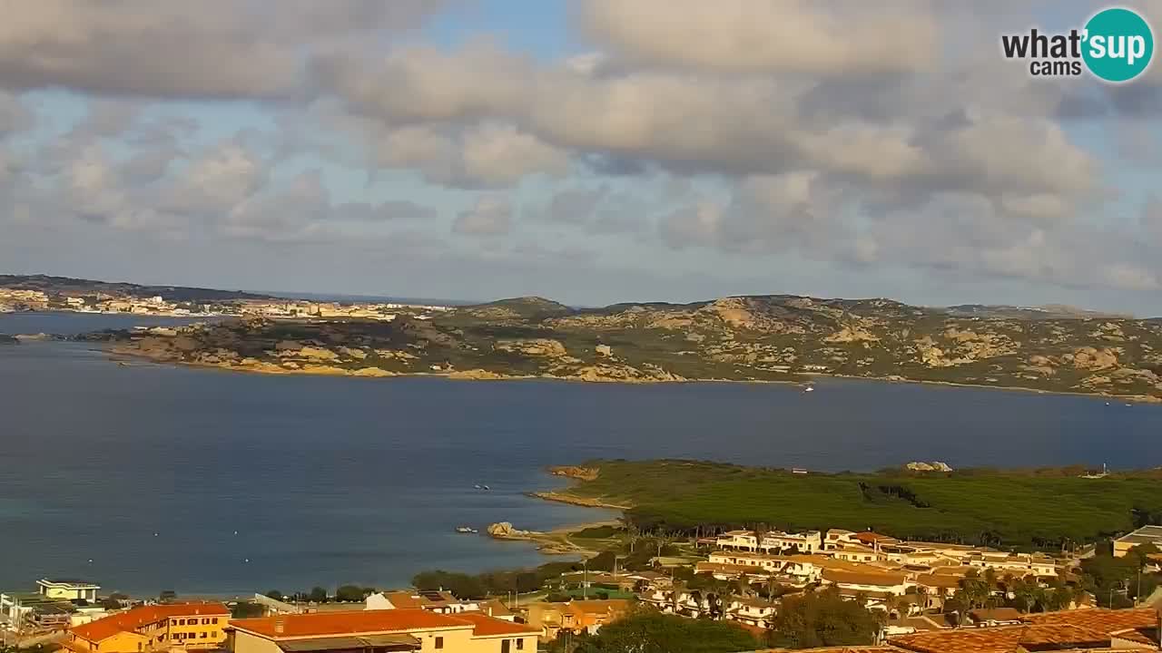 LIVE Sardinien webcam Palau – Panoramablick