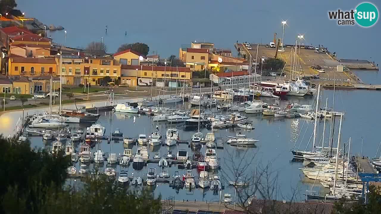 Sardinija v živo spletna kamera Palau – Panoramski pogled