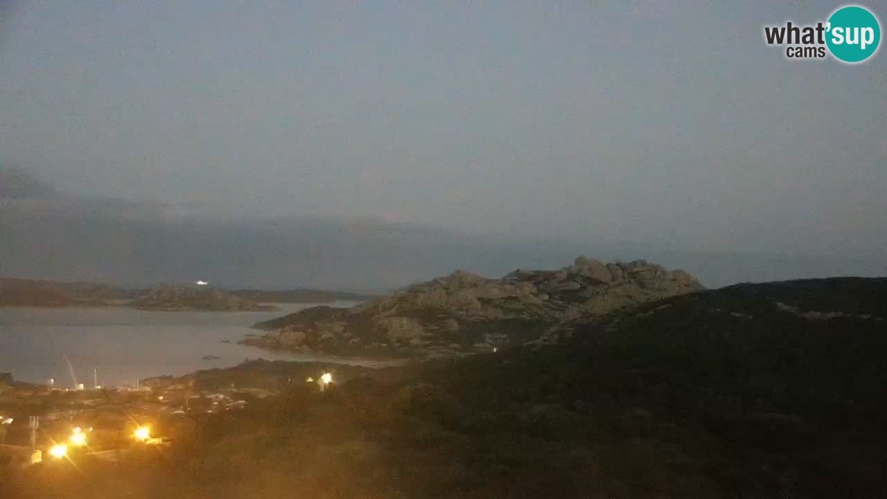 LIVE Sardinia webcam Palau – Panorama impresionante