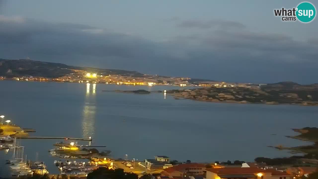 LIVE Sardinia webcam Palau – Panorama impresionante