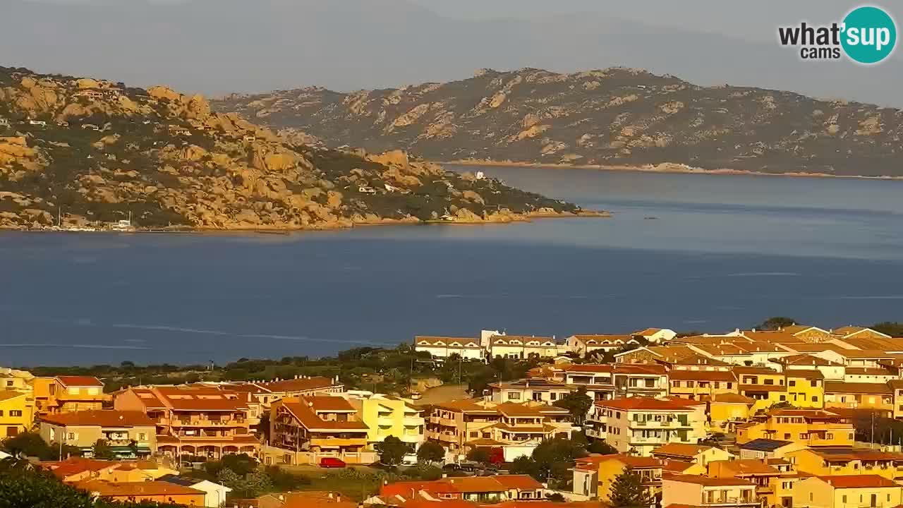 Sardinija v živo spletna kamera Palau – Panoramski pogled