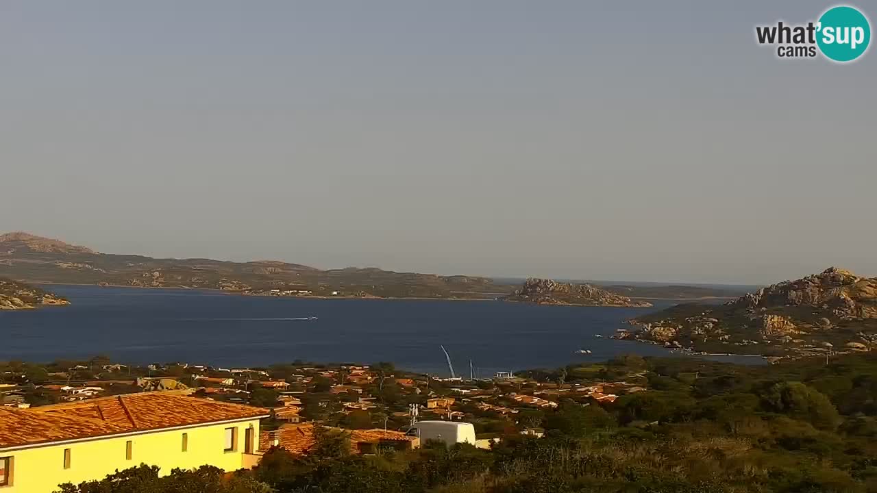 LIVE Sardinia webcam Palau – Panorama impresionante