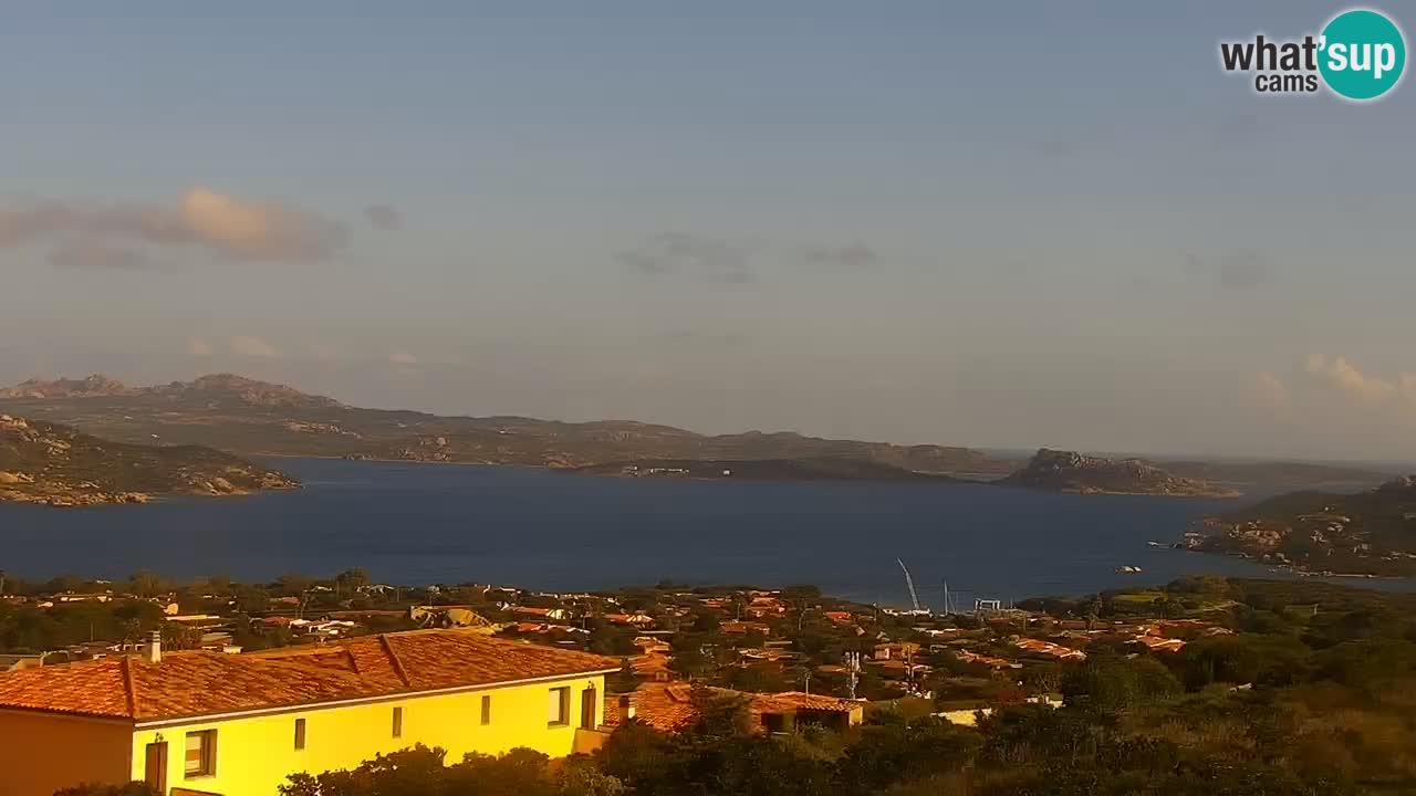 LIVE Sardinia webcam Palau – Panorama impresionante